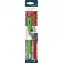 Pica Pocket com 1 lápis de carpinteiro 24 cm