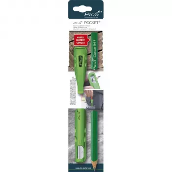 PICA-MARKER Pica Pocket com 1 lápis de canteiro 24 cm