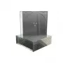 MEDIARANGE BOX21-M caixa jewel - 1 disco - preto - transparente - plástico - 120 mm - 140 mm