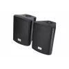 celexon 525-B Conjunto de altifalantes ativos 2 vias, 2 x 30 W RMS, com suportes de parede, preto (1000003398)
