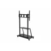 Celexon Economy 55110MP Suporte móvel de TV para ecrãs planos, aço lacado, preto mate, tamanho do ecrã 139,7-279,4 cm (55-110 polegadas)