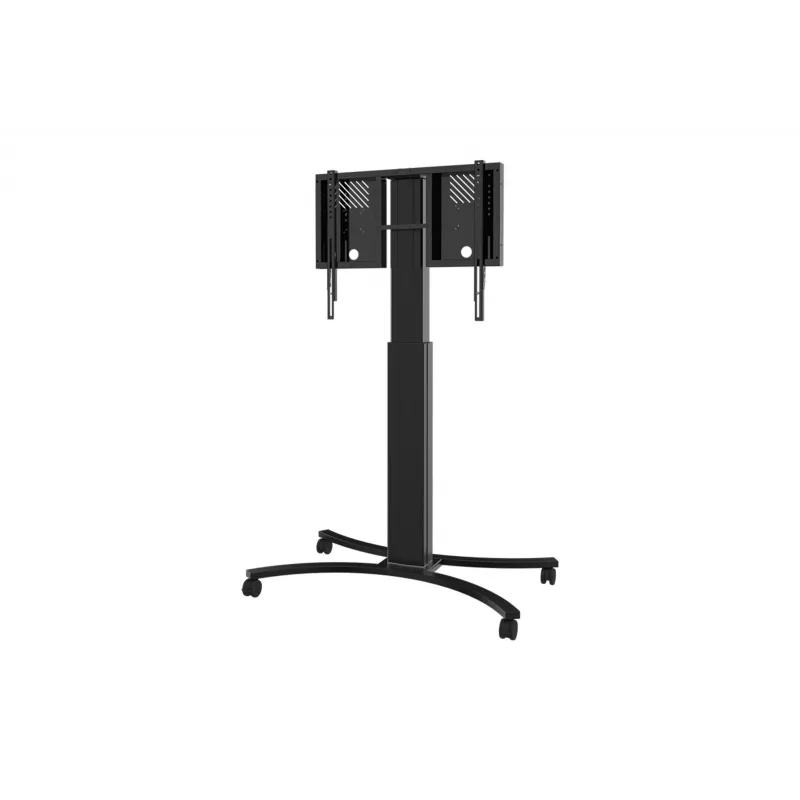 celexon Expert Adjust-4286MB Carrinho móvel para ecrãs de 42-86 polegadas, alumínio anodizado, preto (RAL 9005)