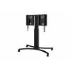 celexon Expert Adjust-4286MB Carrinho móvel para ecrãs de 42-86 polegadas, alumínio anodizado, preto (RAL 9005)