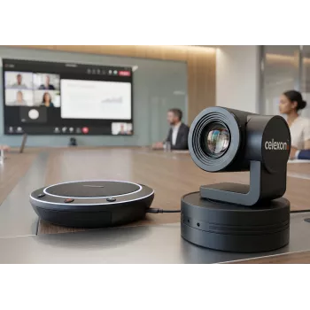 CELEXON VKS2040 Kit de videoconferência - câmara Full HD 1080p, alta-voz, telecomando
