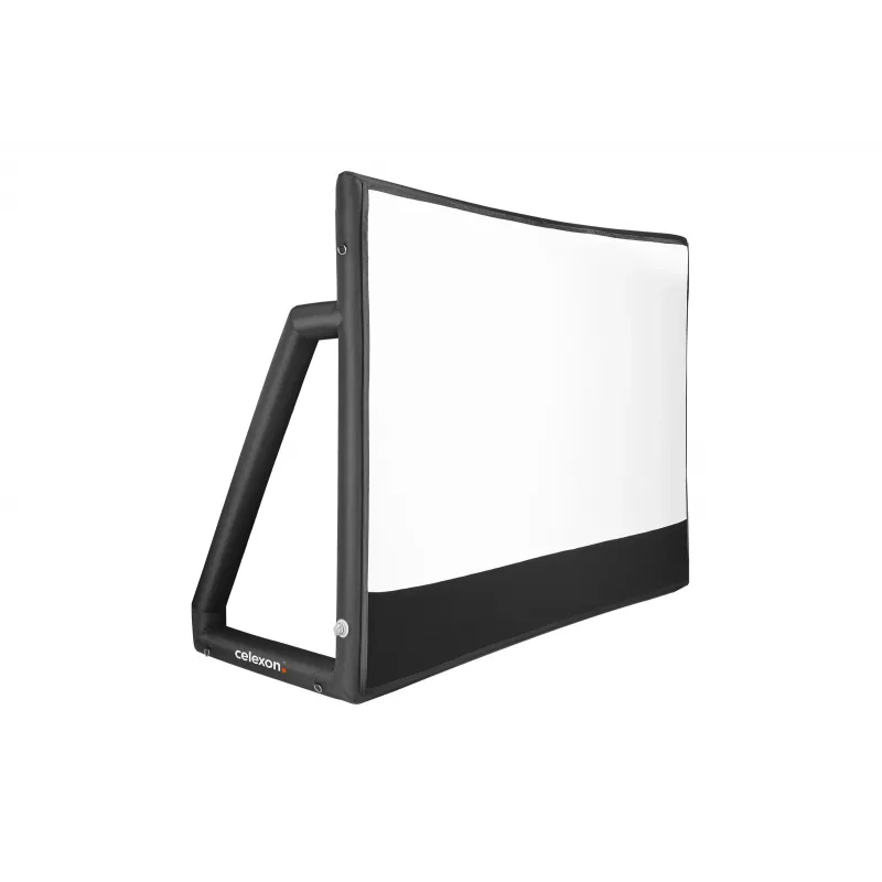 Celexon Ecrã insuflável para exterior Economy INF 120, 120 polegadas 16:9, área visível 266x149 cm, incl. bomba de ar manual