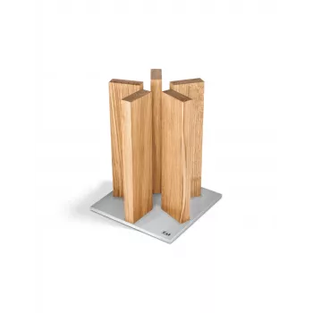 KAI Bloco Magnético para Facas Stonehenge Oak