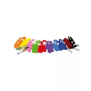 Malinos 300011 Babyzauber conjunto de massa de modelar - 10 sticks multicoloridos, 5 mm, não seca, certificado CE