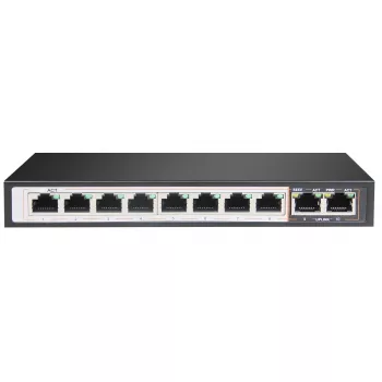 Lupus Electronics LUPUSNET Switch PoE de 10 portas (10997)