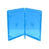 MEDIARANGE BOX38-3-30 Caixa Blu-ray - 3 discos - azul - transparente - plástico - 120 mm - RoHS