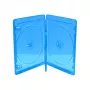 MEDIARANGE BOX38-4-30 caixa jewel - 4 discos - azul - transparente - plástico - 120 mm - protegida contra o pó - resistente a riscos