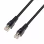 Cabo de patch TTL 1812-HD-05 Cat.6a HDBaseT 0,5m preto