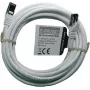 IT-BUDGET Cabo de rede Premium Full Copper - Flex AWG 26 - Cat.8.1 - 2000 MHz - isento de halogéneos - PoE+ - 40 Gbit - branco - 5 m (90ITBFLEX81PK5W)
