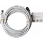 IT-BUDGET Cabo de rede Premium Full Copper - Flex AWG 26 - Cat.8.1 - 2000 MHz - isento de halogéneos - PoE+ - 40 Gbit - cinzento - 5 m