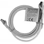 IT-BUDGET Cabo de rede Premium Full Copper - Flex AWG 26 - Cat.8.1 - 2000 MHz - isento de halogéneos - PoE+ - 40 Gbit - branco - 3 m (90ITBFLEX81PK3W)