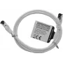 IT-BUDGET Cabo de rede Premium Full Copper - Flex AWG 26 - Cat.8.1 - 2000 MHz - isento de halogéneos - PoE+ - 40 Gbit - branco - 1,5 m (90ITBFLEX81PK15W)