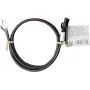 IT-BUDGET Cabo de rede Premium Full Copper - Flex AWG 26 - Cat.8.1 - 2000 MHz - isento de halogéneos - PoE+ - 40 Gbit - preto - 1,5 m