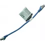 Cabo de rede Premium Full Copper IT-BUDGET - Flex AWG 26 - Cat.8.1 - 2000 MHz - sem halogéneos - PoE+ - 40 Gbit - azul - 0,5 m