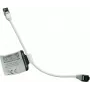 Cabo de rede Premium Full Copper IT-BUDGET - Slim AWG 28 - Cat.8.1 - 2000 MHz - sem halogéneos - PoE+ - 40 Gbit - branco - 0,50 m