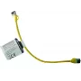Cabo de rede Premium Full Copper IT-BUDGET - Slim AWG 28 - Cat.8.1 - 2000 MHz - sem halogéneos - PoE+ - 40 Gbit - amarelo - 0,50 m