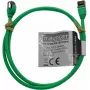 Cabo de rede Premium Full Copper IT-BUDGET - Slim AWG 28 - Cat.8.1 - 2000 MHz - sem halogéneos - PoE+ - 40 Gbit - verde - 1 m