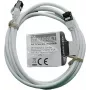 Cabo de rede Premium Full Copper IT-BUDGET - Slim AWG 28 - Cat.8.1 - 2000 MHz - sem halogéneos - PoE+ - 40 Gbit - branco - 2 m (90ITBSLIM81PK2W)