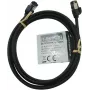 Cabo de rede Premium Full Copper IT-BUDGET - Slim AWG 28 - Cat.8.1 - 2000 MHz - sem halogéneos - PoE+ - 40 Gbit - preto - 3 m (90ITBSLIM81PK3S)
