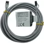 Cabo de rede Premium Full Copper IT-BUDGET - Slim AWG 28 - Cat.8.1 - 2000 MHz - sem halogéneos - PoE+ - 40 Gbit - cinzento - 5 m (90ITBSLIM81PK5G)