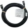 Cabo de rede Premium Full Copper IT-BUDGET - Slim AWG 28 - Cat.8.1 - 2000 MHz - sem halogéneos - PoE+ - 40 Gbit - preto - 5 m (90ITBSLIM81PK5S)