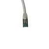 Cabo de patch Premium Full Copper IT-BUDGET - Cat.6A - 500 MHz - sem halogéneos - PoE+ - AWG 26/7 - cinzento - 0,50 m
