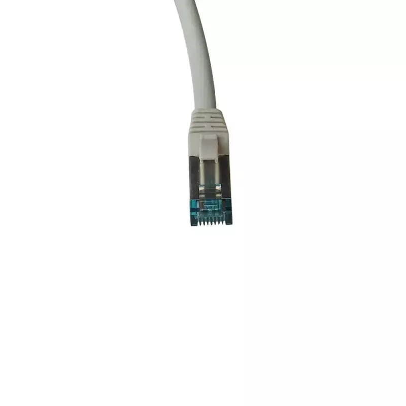 Cabo de patch Premium Full Copper IT-BUDGET - Cat.6A - 500 MHz - sem halogéneos - PoE+ - AWG 26/7 - cinzento - 0,50 m