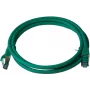 Cabo de patch Premium Full Copper IT-BUDGET - Cat.6A - 500 MHz - sem halogéneos - PoE+ - AWG 26/7 - verde - 2 m