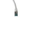 Cabo de patch Premium Full Copper IT-BUDGET - Cat.6A - 500 MHz - sem halogéneos - PoE+ - AWG 26/7 - branco - 20 m