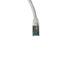 Cabo de patch Premium Full Copper IT-BUDGET - Cat.6A - 500 MHz - sem halogéneos - PoE+ - AWG 26/7 - branco - 20 m