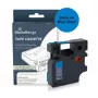 MediaRange Fita de etiquetas compatível com Dymo 12mm x 7m preto sobre azul (MRDY45016)