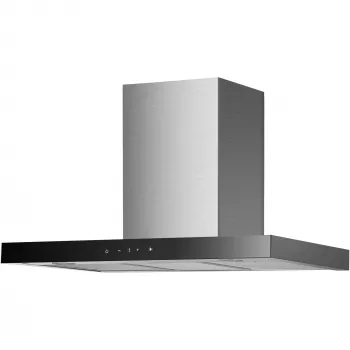 RESPEKTA CH 21060 BZ Exaustor de parede, preto, 60 cm