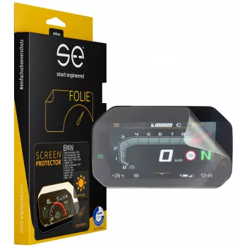 smart.engineered película protetora anti-reflexo 3D para cockpit de painel de instrumentos pack de 2 para BMW