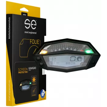 smart.engineered SE-DCP-2-0102-0067-1-M proteção de ecrã para Kawasaki Z1000 (2015+) - Transparente