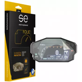 smart.engineered SE-DCP-2-0102-0029-1-M película protetora de ecrã para Ducati Panigale 899/959/1199/1299 - Transparente