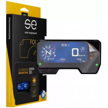 smart.engineered SE-DCP-2-0102-0048-1-M película protetora de ecrã para Honda CBR650R, CB650R, CBR500R, CB500F/X (2019+) - Transparente