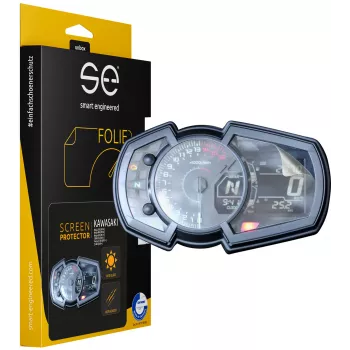 smart.engineered SE-DCP-2-0102-0064-1-M película protetora de ecrã para motas Kawasaki - Transparente