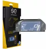 smart.engineered SE-DCP-2-0102-0078-1-M película protetora de ecrã para painel de instrumentos de mota - Transparente - pack de 2