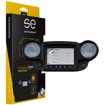 smart.engineered SE-DCP-2-0102-0095-1-M película protetora de ecrã para ecrã de mota Indian Roadmaster - Transparente