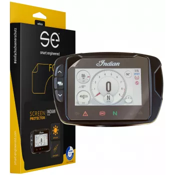 smart.engineered SE-DCP-2-0102-0096-1-M película protetora de ecrã para Indian FTR1200S - Transparente