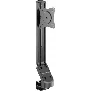 Rockstable RS-MM004 suporte avançado para monitor único - grampo de secretária / suporte de passagem - 8 kg - 33 cm (13 polegadas) - 81,3 cm (32 polegadas) - 100 x 100 mm - preto