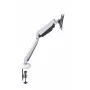 Rockstable RS-MM010W suporte profissional para monitor único - grampo de secretária/passagem - 8 kg - 15-32 polegadas - 100x100 mm - branco