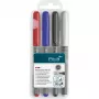PICA-MARKER Pica caneta permanente 1,0mm sortida com caneta Instant-White