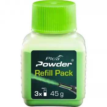 PICA-MARKER Pica Powder Pó de recarga para caneta automática Pica-Dry, 8 unid., 2,8 mm, 2B, preto
