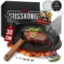 Frigideira de ferro fundido pré-temperado Gusskönig 30 cm (GK-44)