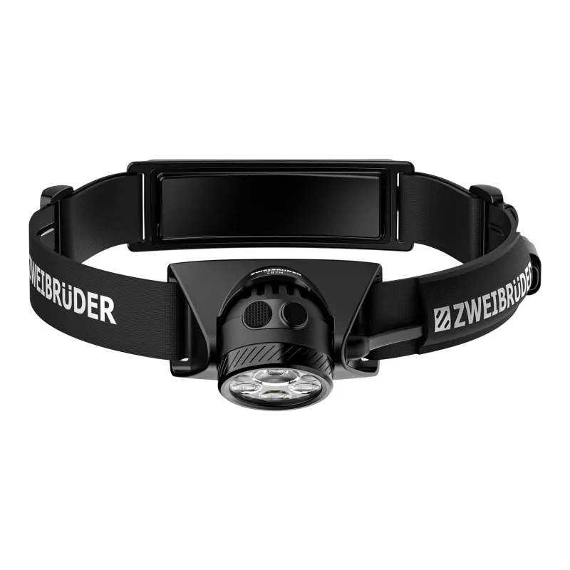 Zweibrüder ZB7H Lanterna de cabeça LED com bateria 1200 lúmenes USB-C