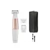 Wahl TRIM and SHAVE 3028668 Aparador de Bikini, recarregável, Molhado e Seco, Branco/Rosa